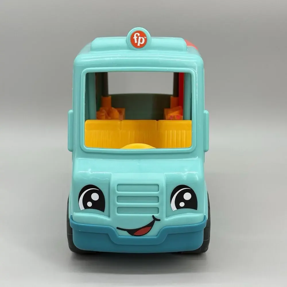 Fisher Price Little People Food Truck Taco Truck Sounds + 3 Figures Works